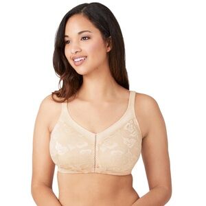 NWOT Wacoal Womens Awareness Soft Cup Bras, Sand, 38DDD US 85276